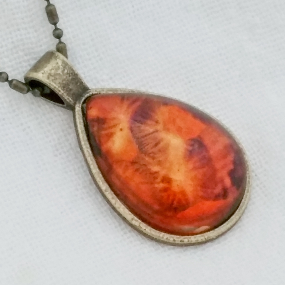 Handmade Alcohol Ink Pendant